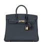 Birkins 25 Gris Misty Togo Permabrass Hardware