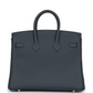 Birkins 25 Gris Misty Togo Permabrass Hardware