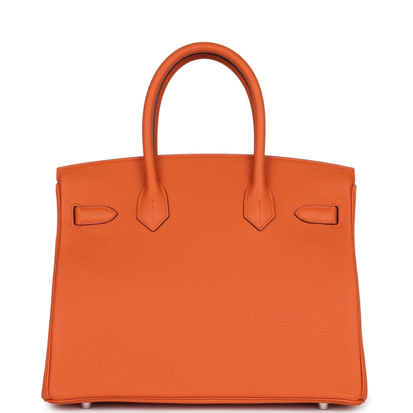 Birkin 30 Orange Togo Palladium Hardware