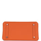 Birkin 30 Orange Togo Palladium Hardware