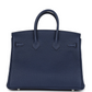 Birkins 25 Bleu Saphir Togo Palladium Hardware