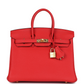Birkin 25 Rouge de Coeur Togo Gold Hardware
