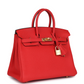 Birkin 25 Rouge de Coeur Togo Gold Hardware