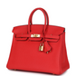 Birkin 25 Rouge de Coeur Togo Gold Hardware