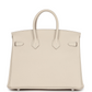 Birkins 25 Craie Togo Palladium Hardware