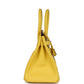 Birkin 30 Jaune de Naples Epsom Palladium Hardware