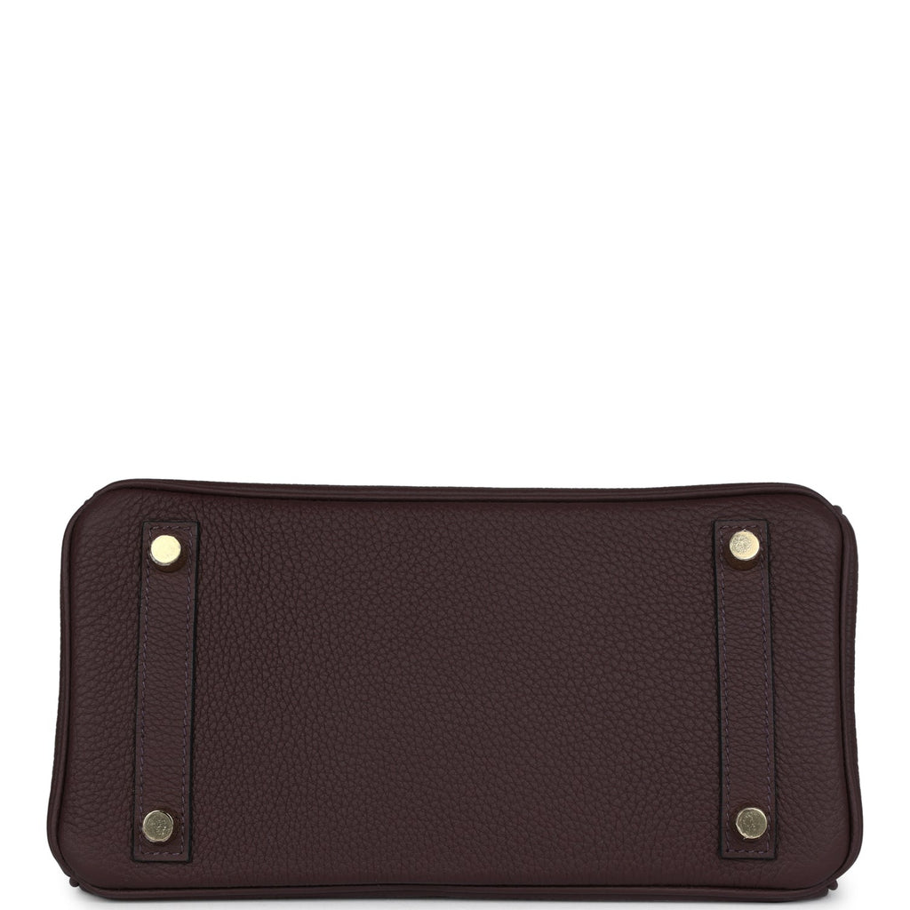 Birkin 25 Rouge Sellier Togo Gold Hardware