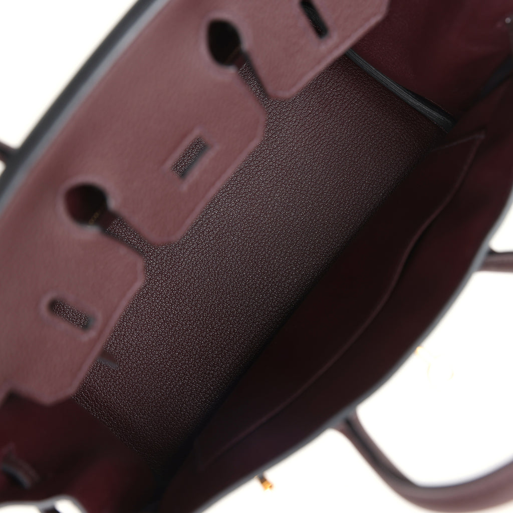 Birkin 25 Rouge Sellier Togo Gold Hardware