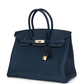 Birkin 35 Bleu De Prusse Togo Gold Hardware