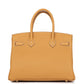 Birkin 30 Natural Sable Togo Gold Hardware