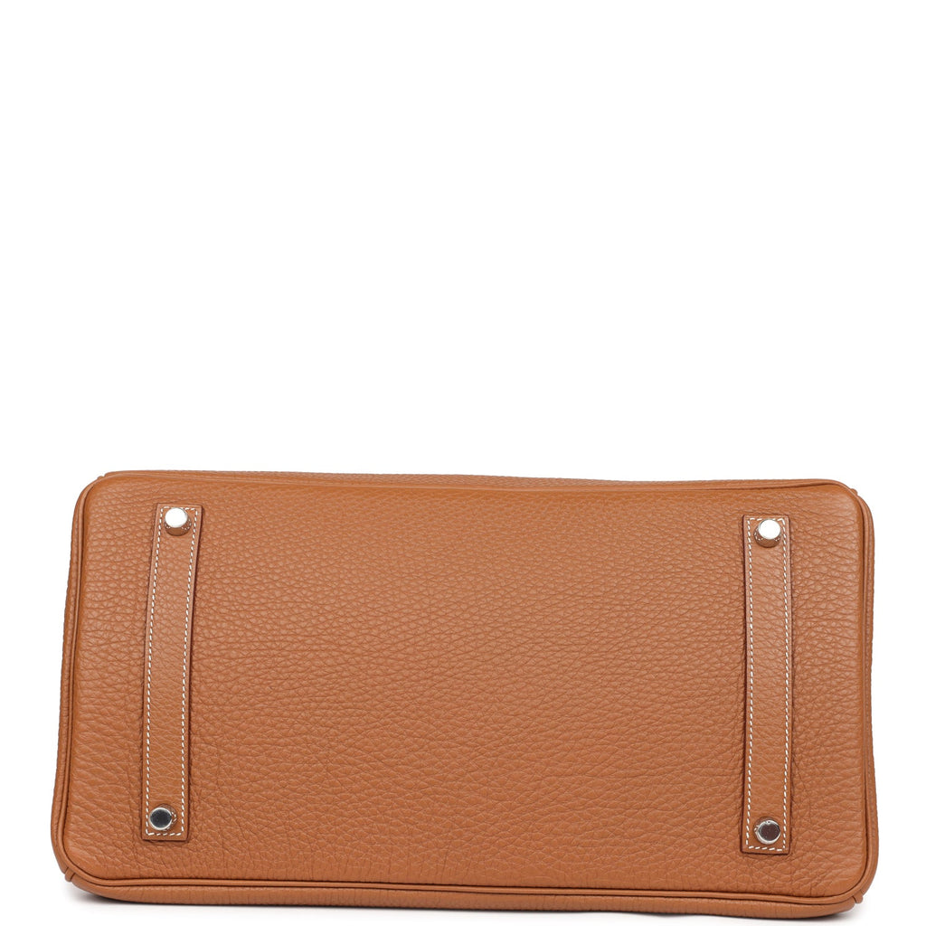 Birkin 35 Gold Togo Palladium Hardware