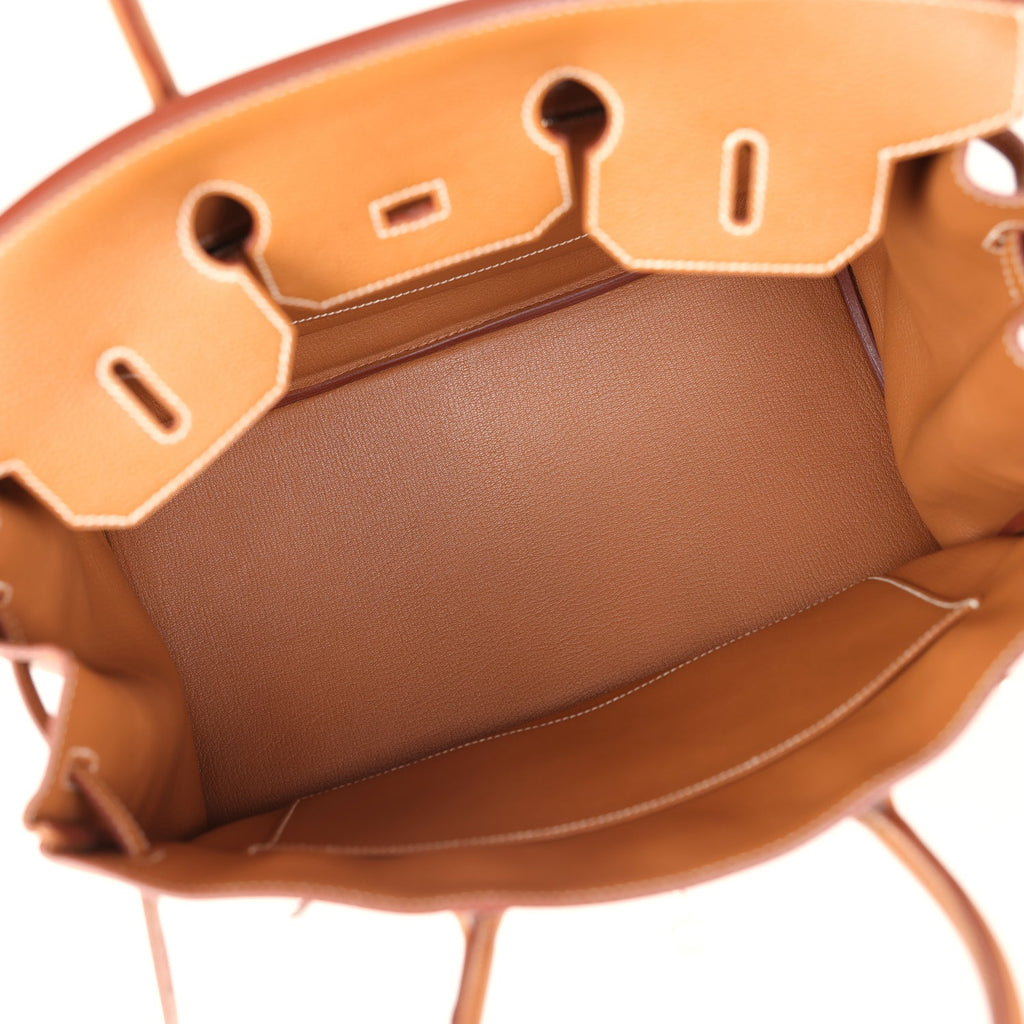 Birkin 35 Gold Togo Palladium Hardware