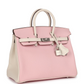 Hermès Special Order (HSS) Birkin 25 Rose Sakura and Nata Swift Brushed Gold Hardware
