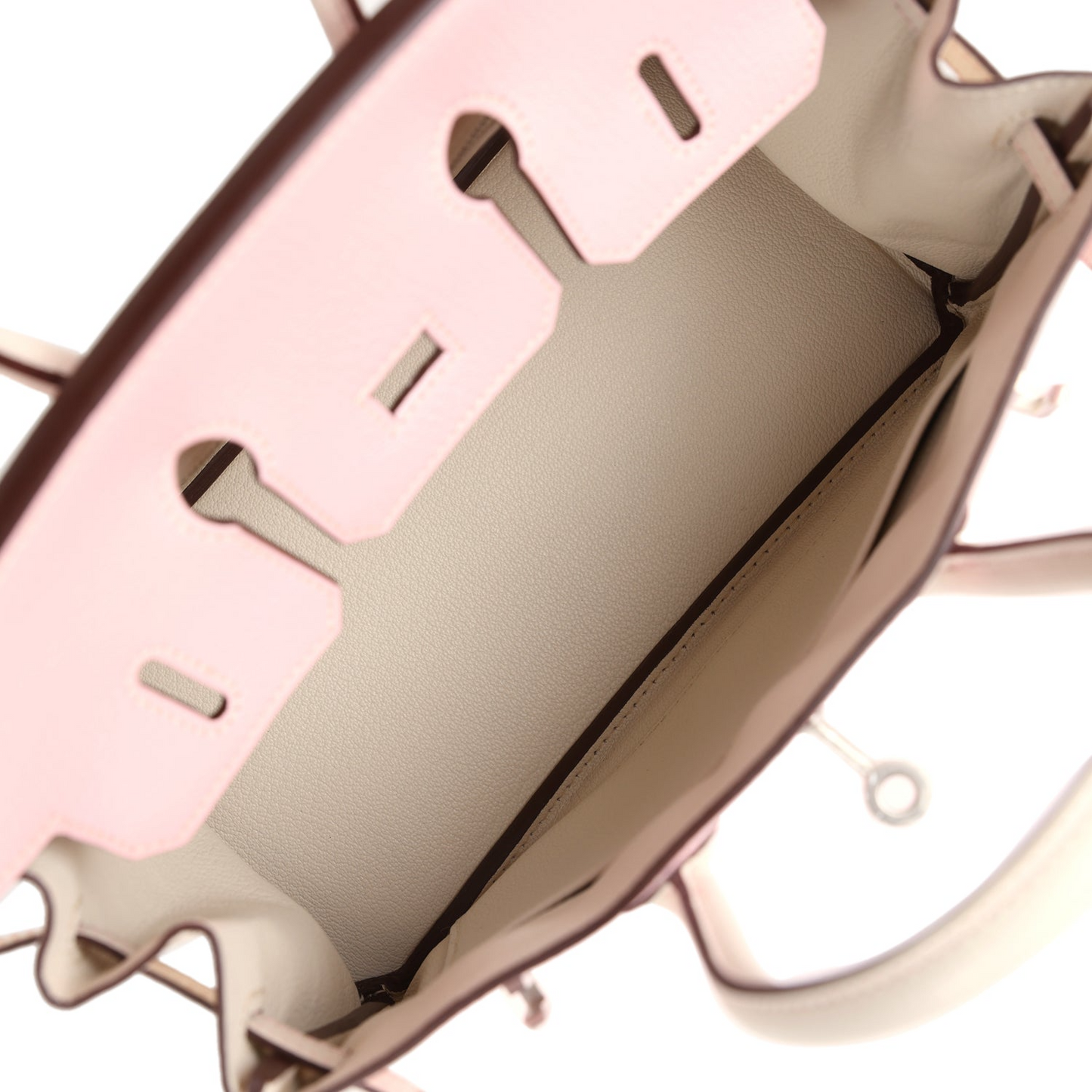 Hermès Special Order (HSS) Birkin 25 Rose Sakura and Nata Swift Brushed Gold Hardware