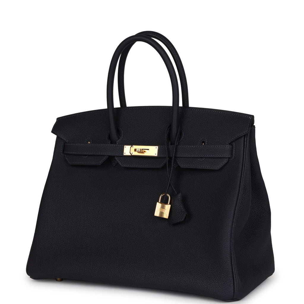 Birkin 35 Caban Togo Gold Hardware