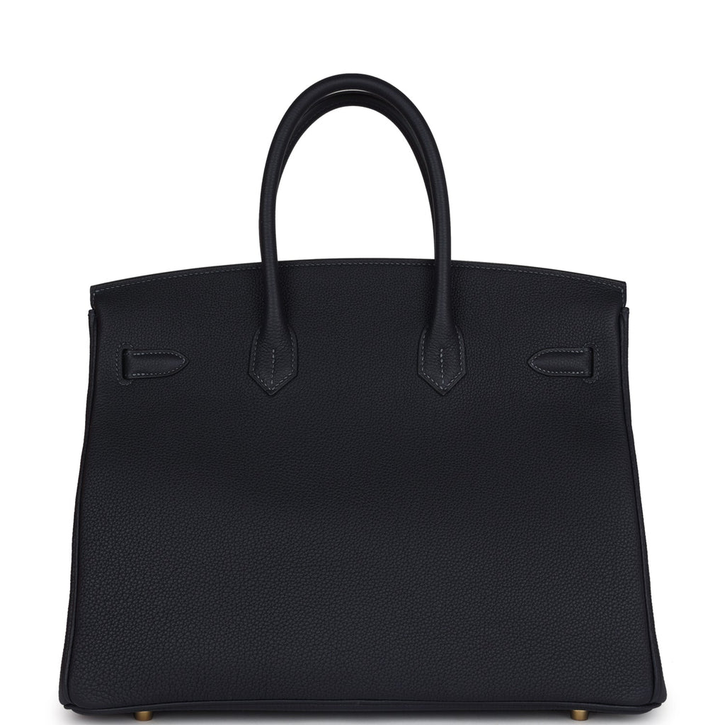 Birkin 35 Caban Togo Gold Hardware