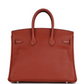 Birkins 25 Cuirve Verso Taurillon Novillo Palladium Hardware