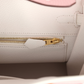 Hermès Special Order (HSS) Birkin 25 Rose Sakura and White Clemence Brushed Gold Hardware