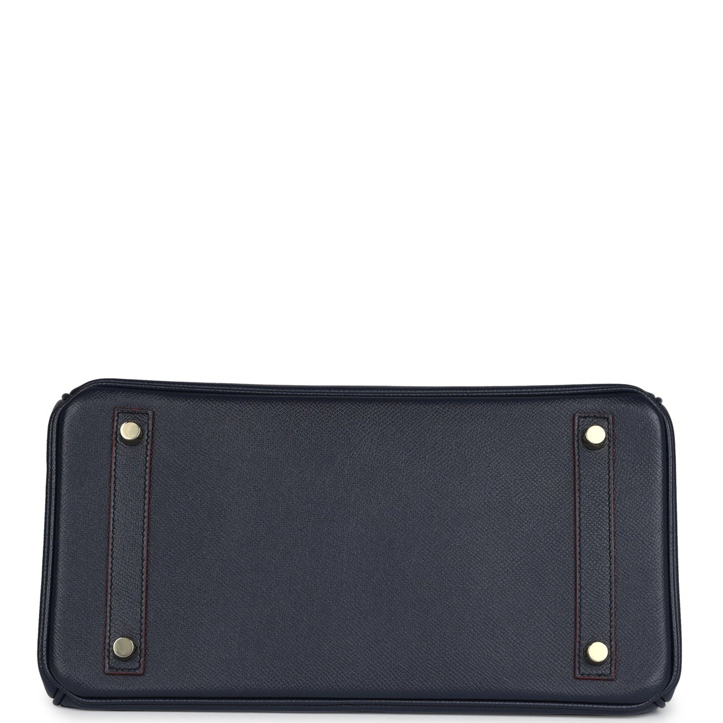 Birkin 30 Bleu Indigo and Rouge H Contour Epsom Gold Hardware