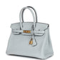 Birkin 30 Bleu Pale Togo Gold Hardware