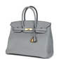 Birkin 35 Bleu Glacier Togo Gold Hardware