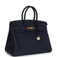 Birkin 35 Bleu Nuit Togo Gold Hardware