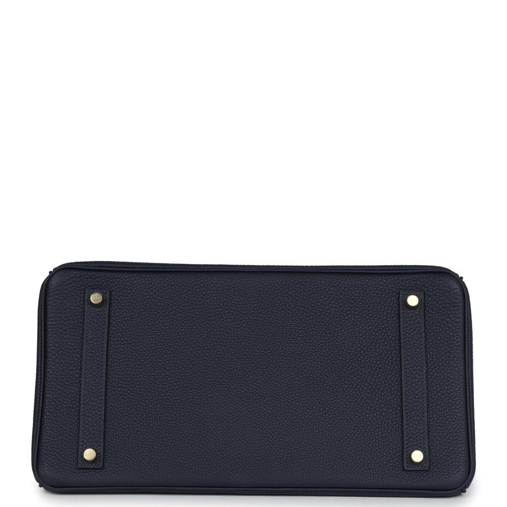 Birkin 35 Bleu Nuit Togo Gold Hardware