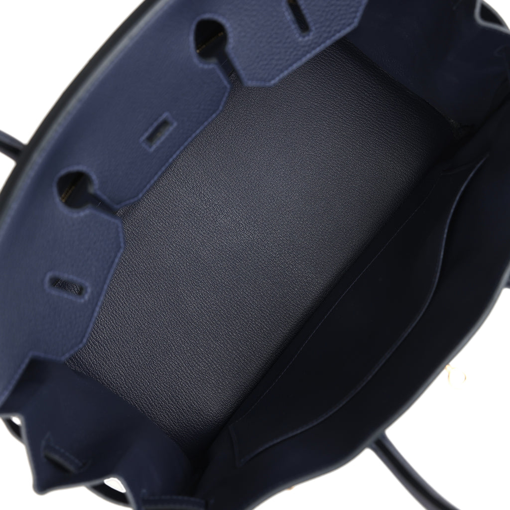 Birkin 35 Bleu Nuit Togo Gold Hardware