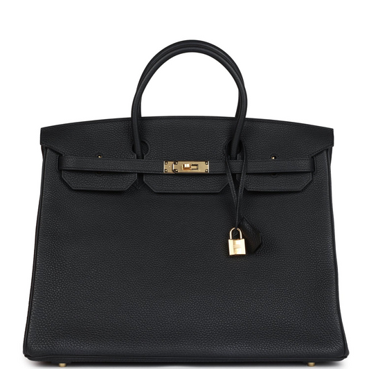 Birkin 40 Black Togo Gold Hardware