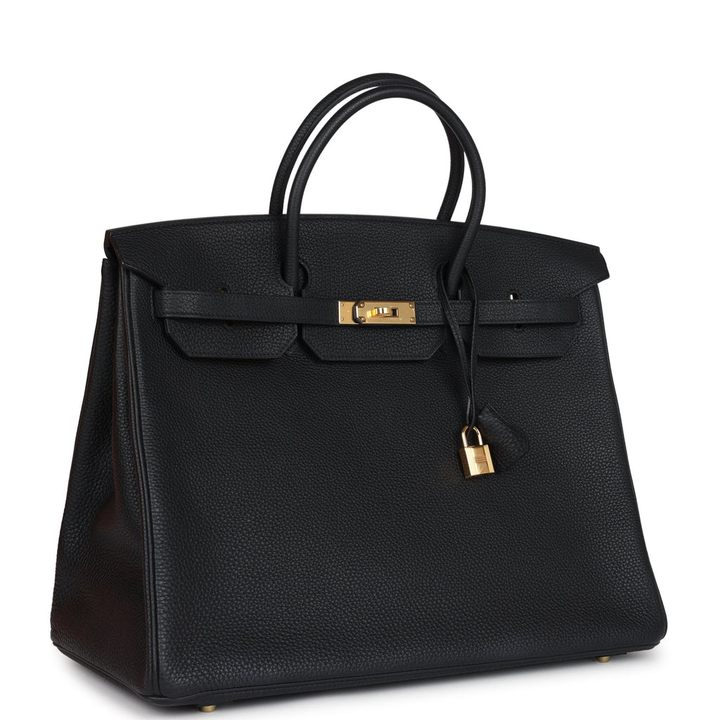 Birkin 40 Black Togo Gold Hardware