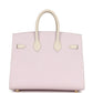 Special Order (HSS) Birkin Sellier 25 Mauve Pale and Craie Epsom Brushed Gold Hardware