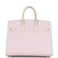 Hermès Special Order (HSS) Birkin 25 Sellier Mauve Pale and Craie Epsom Brushed Gold Hardware