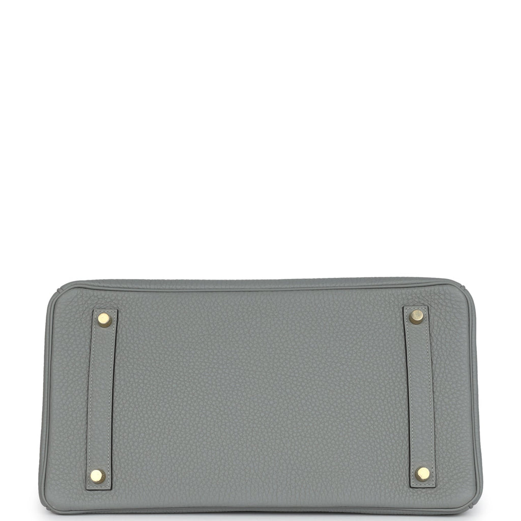 Birkin 35 Gris Mouette Togo Gold Hardware