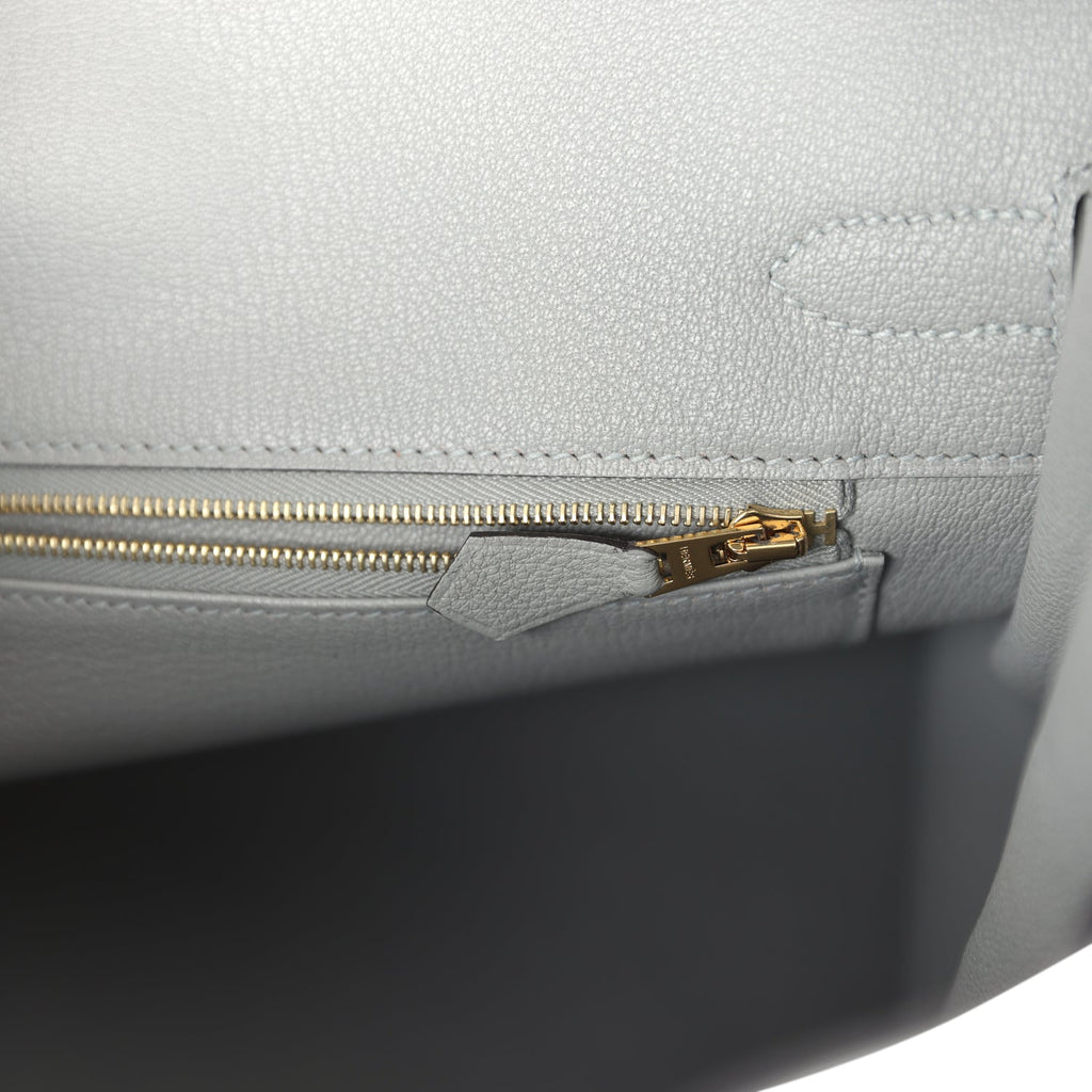 Birkin 35 Gris Mouette Togo Gold Hardware