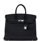 Birkins 25 Black Togo Palladium Hardware