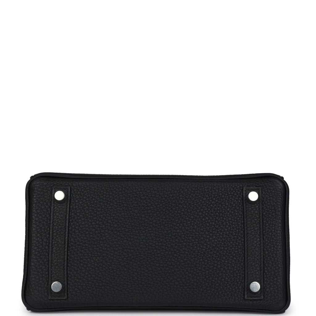 Birkins 25 Black Togo Palladium Hardware