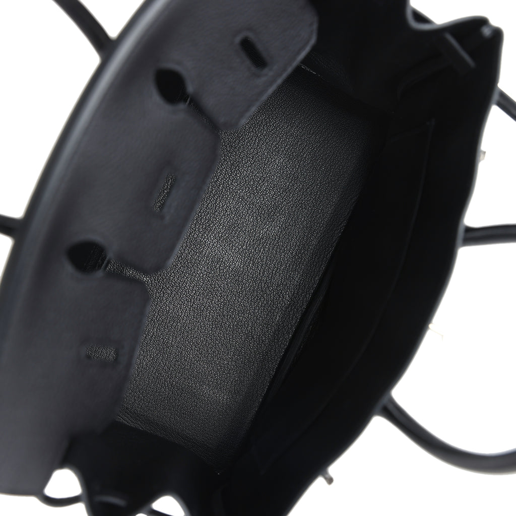 Birkins 25 Black Togo Palladium Hardware