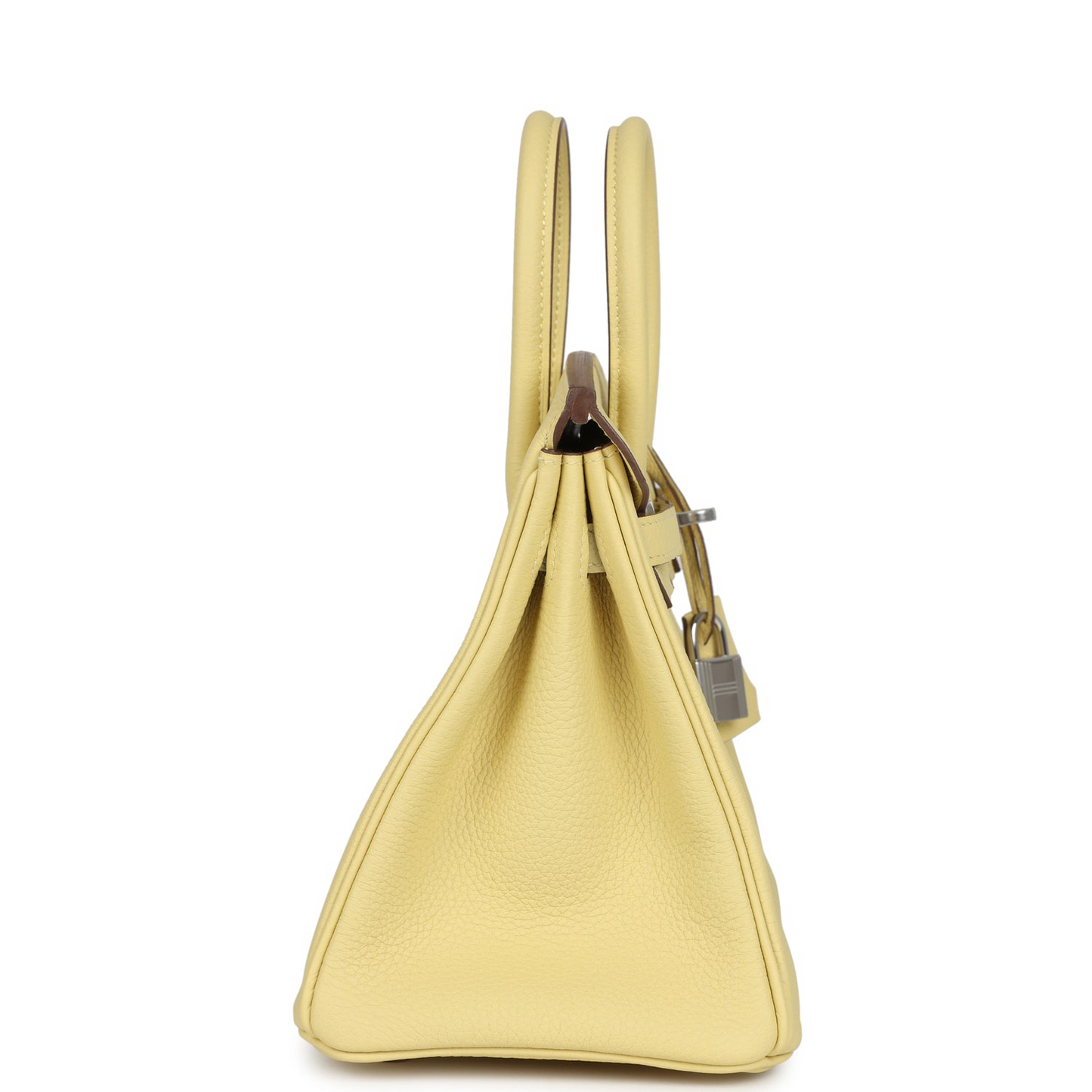 Birkin 25 Jaune Poussin Togo Palladium Hardware