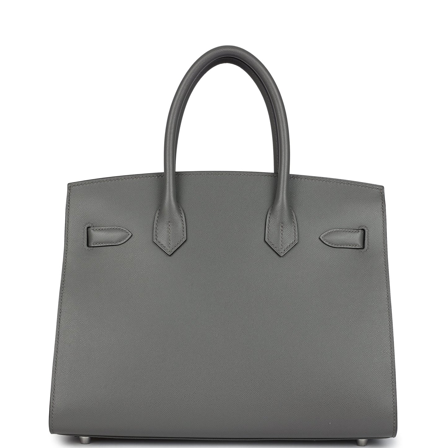 Birkin Sellier 30 Gris Meyer Madame Palladium Hardware