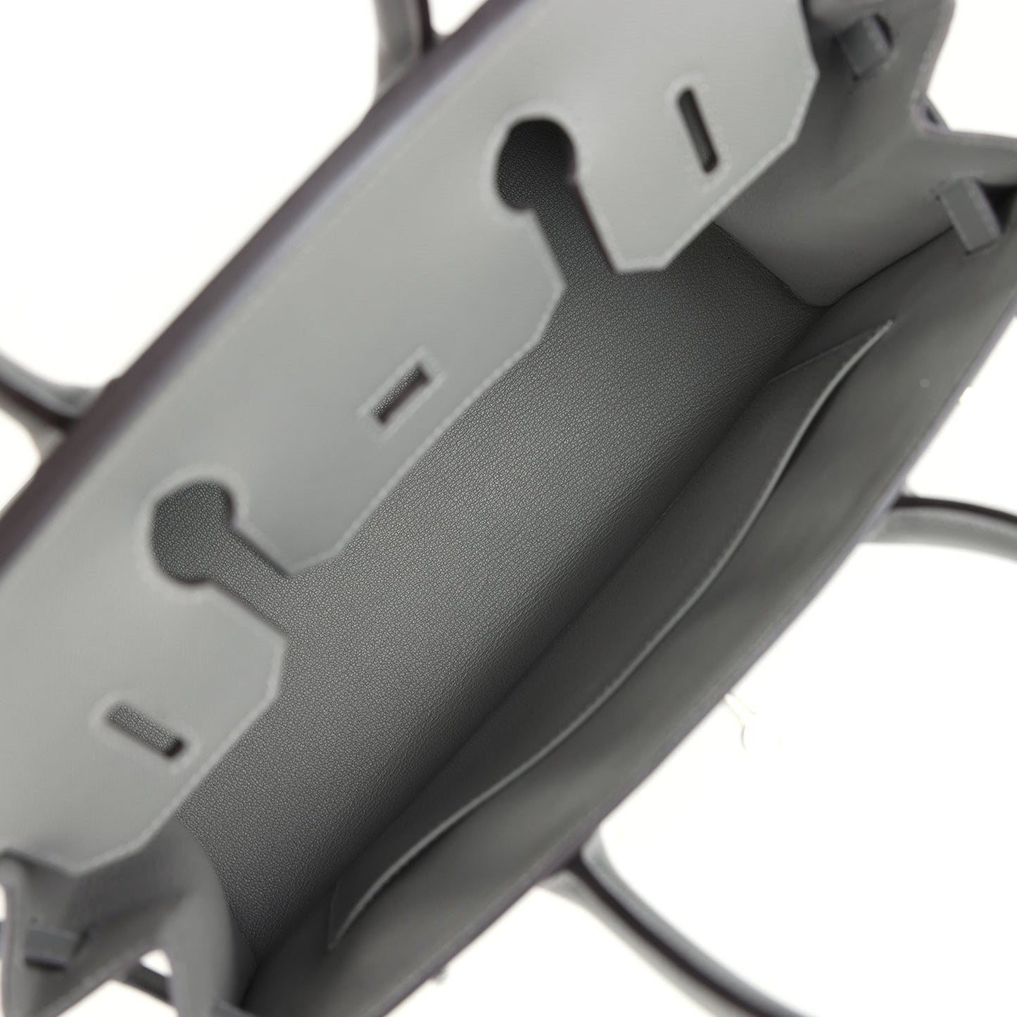 Birkin Sellier 30 Gris Meyer Madame Palladium Hardware