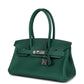 Shoulder Birkin Light 29 Vert Moyen Evercolor Palladium Hardware