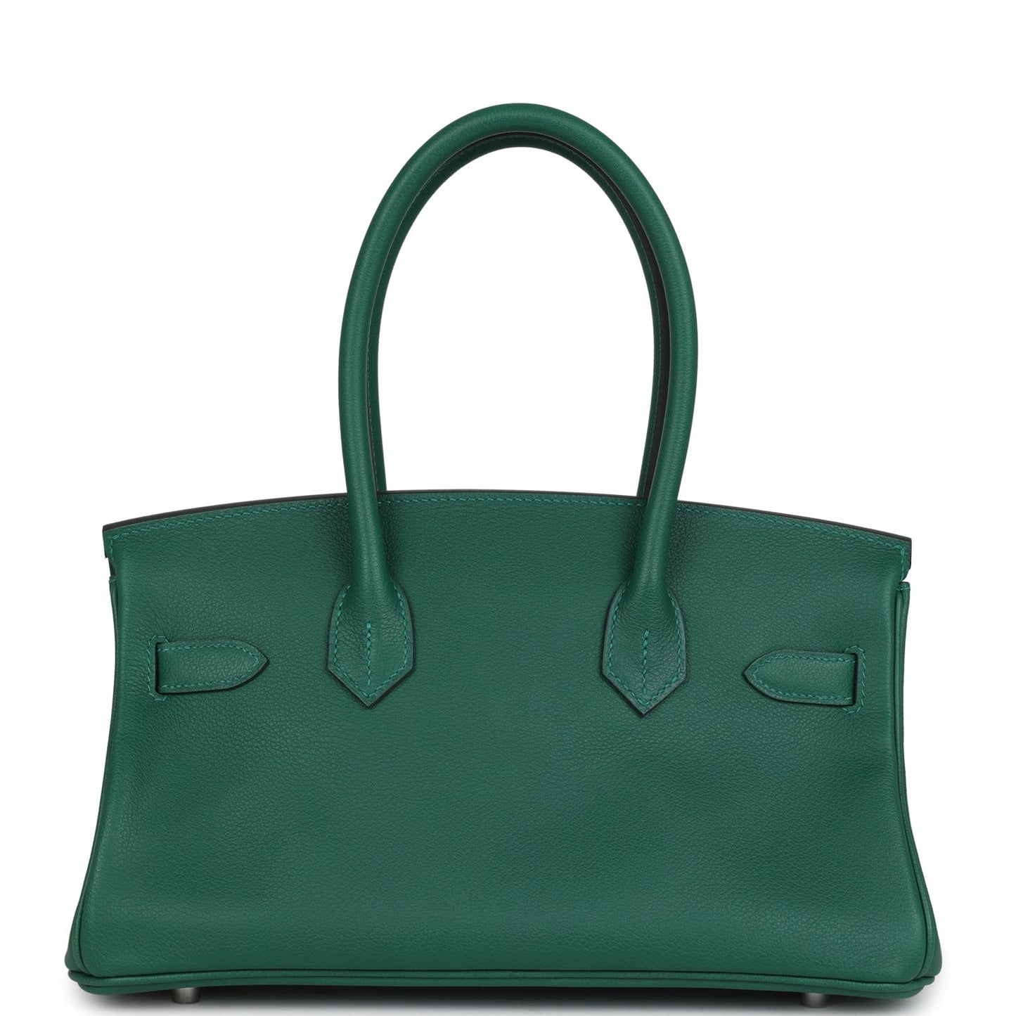 Shoulder Birkin Light 29 Vert Moyen Evercolor Palladium Hardware