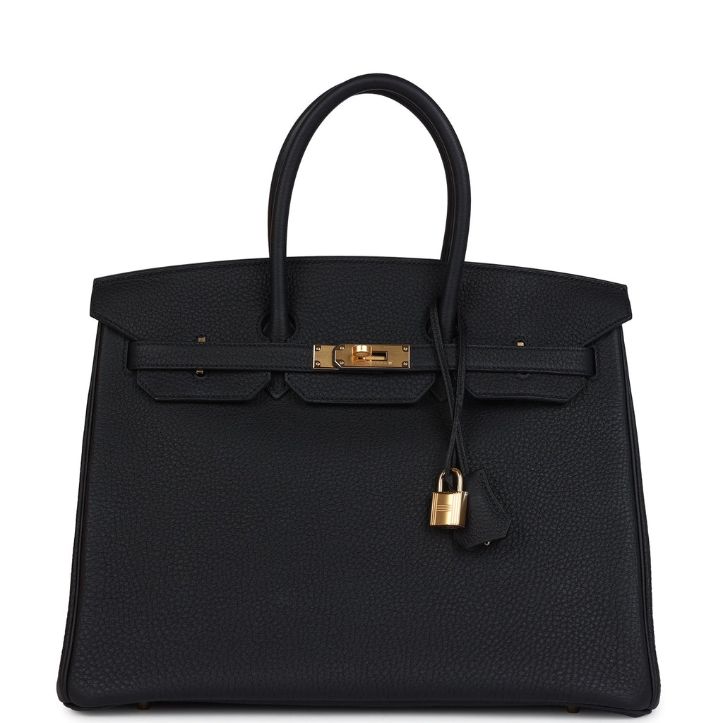 Birkin 35 Black Togo Gold Hardware