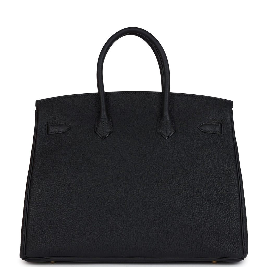 Birkin 35 Black Togo Gold Hardware