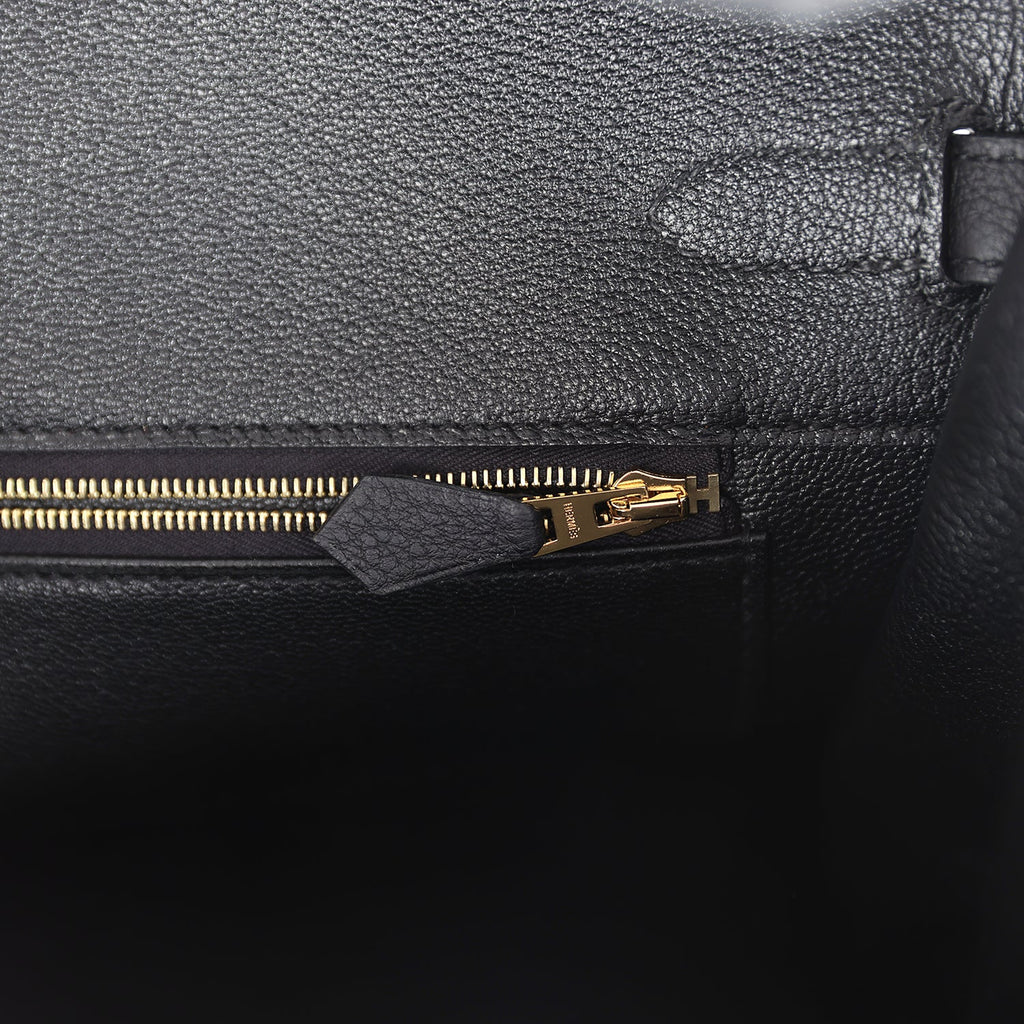 Birkin 35 Black Togo Gold Hardware