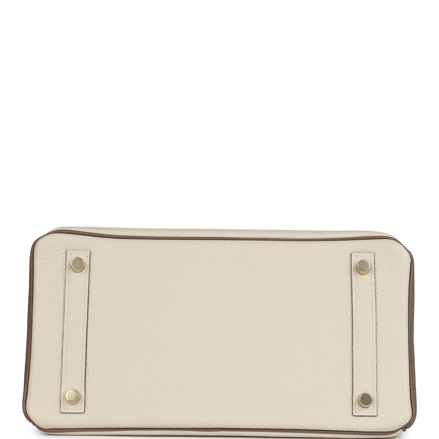 Hermès Special Order (HSS) Birkin 30 Etoupe and Craie Togo Brushed Gold Hardware