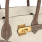 Hermès Special Order (HSS) Birkin 30 Etoupe and Craie Togo Brushed Gold Hardware