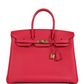 Birkin 35 Rose Extreme Epsom Gold Hardware