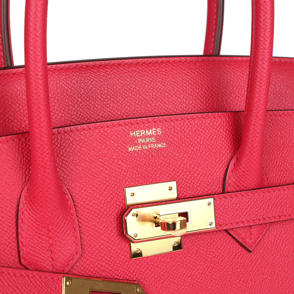 Birkin 35 Rose Extreme Epsom Gold Hardware