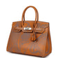 Birkin Sellier 30 "Zouaves Et Dragons" Naturel Sable Butler Palladium Hardware